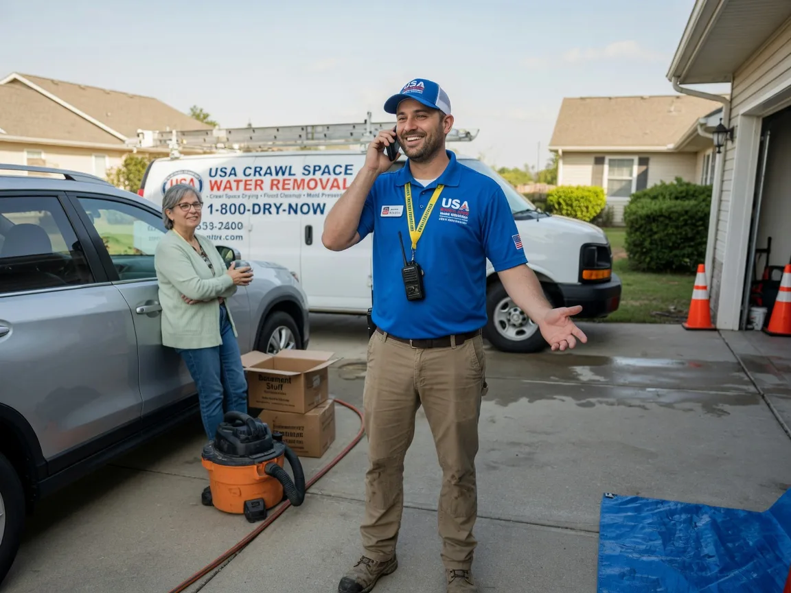 Crawl Space Water Removal Brandsville, MO FAQs